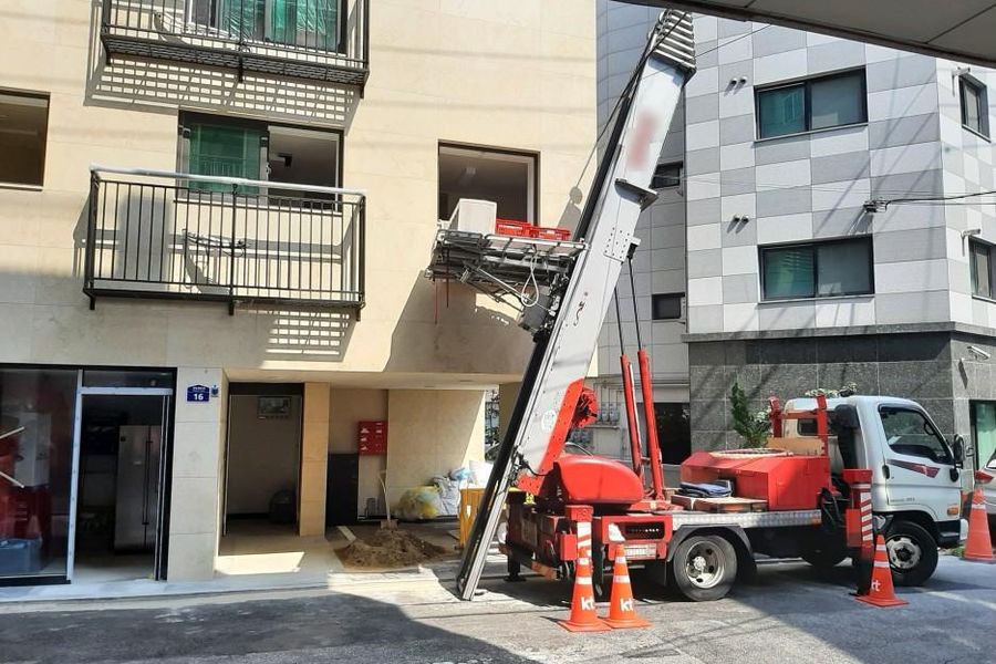 사하구 감천동 이사 현장 기록