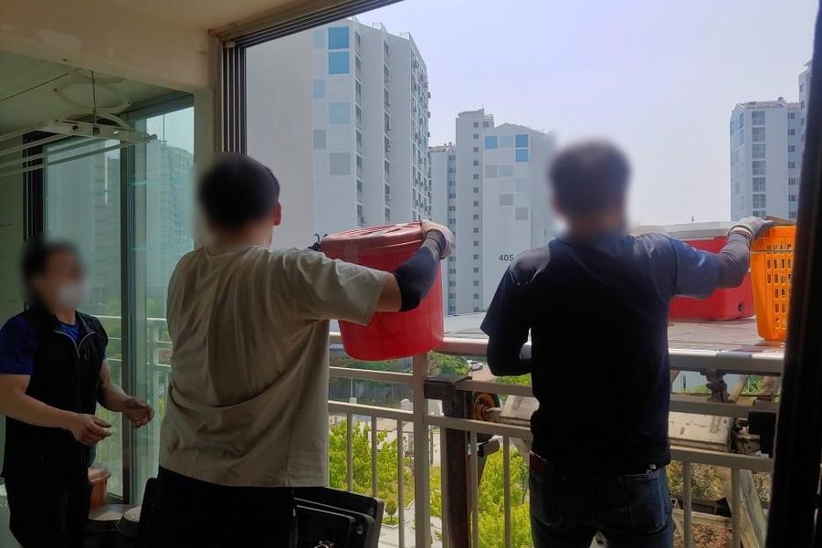 동구 현장 스냅