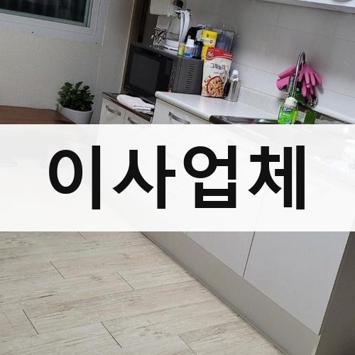 부산 서부·도심 이사업체 반포장이사